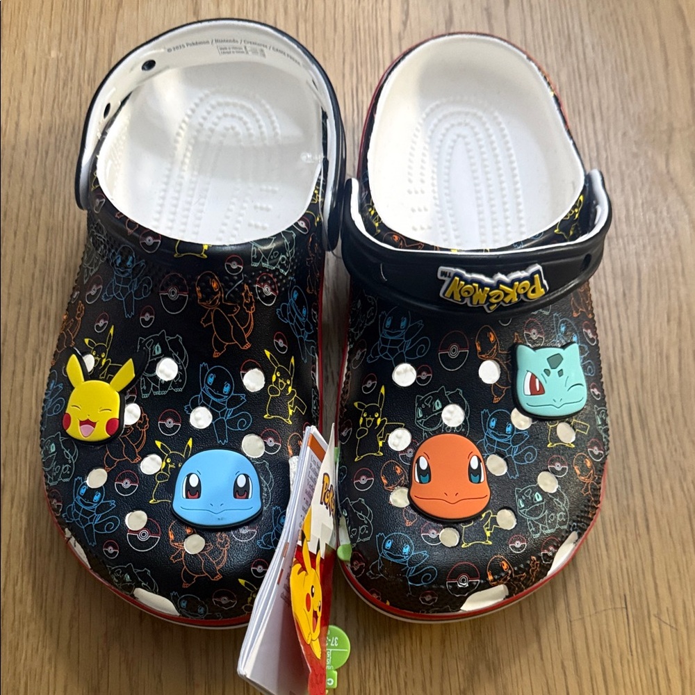 Brand New Kids Pokémon Crocs